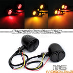 Black LED Turn Signal Light for Harley Dyna Softail Sportster (2004-2023)