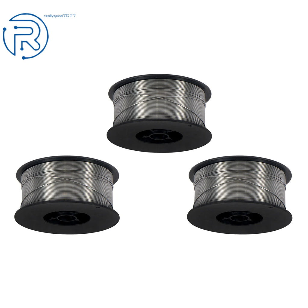 3Pcs E71T-GS .030" Gasless Flux Core Mild Steel MIG Welding Wire