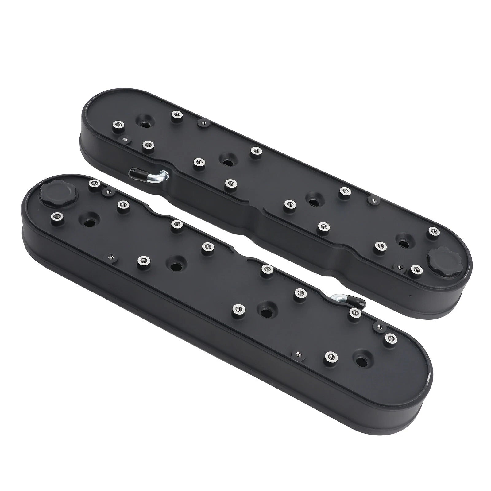 Aluminum Finned Valve Covers for LS Engines (Year Range Not Specified)