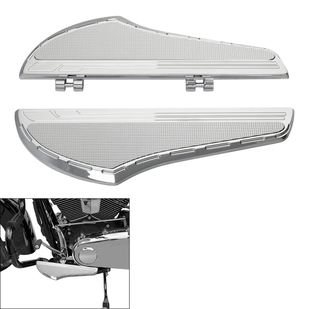Driver Floorboard Footboard for Harley Electra Glide 2000–Up