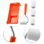 2X Foam Paint Roller Kit with Tray Liner for Automotive Painting