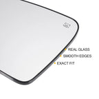 Left Side Heated White Mirror Glass for Dodge Durango, Jeep 