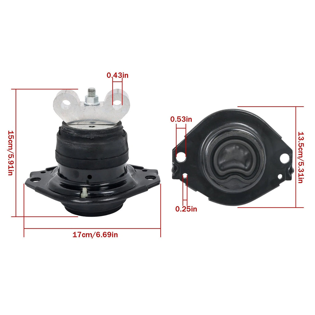 Set of 2 Engine Motor Mounts for Chrysler 300 Challenger Dodge Charger (2011–2022)