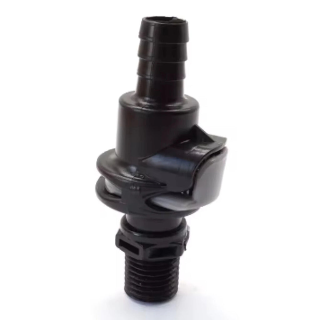 Attwood Spray Connector for Fuel Tank Gas Hose (Gallon)