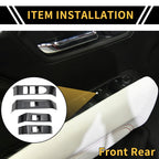 Door Window Switch Cover for Chevy Colorado (2023–2024) Carbon Fiber