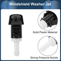 Windshield Washer Nozzle & Fluid Hose for Dodge Grand Caravan (2008-2020)