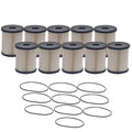 Set of 10 Engine Oil Filters for Dodge Ford Hino Peterbilt Thomas L6