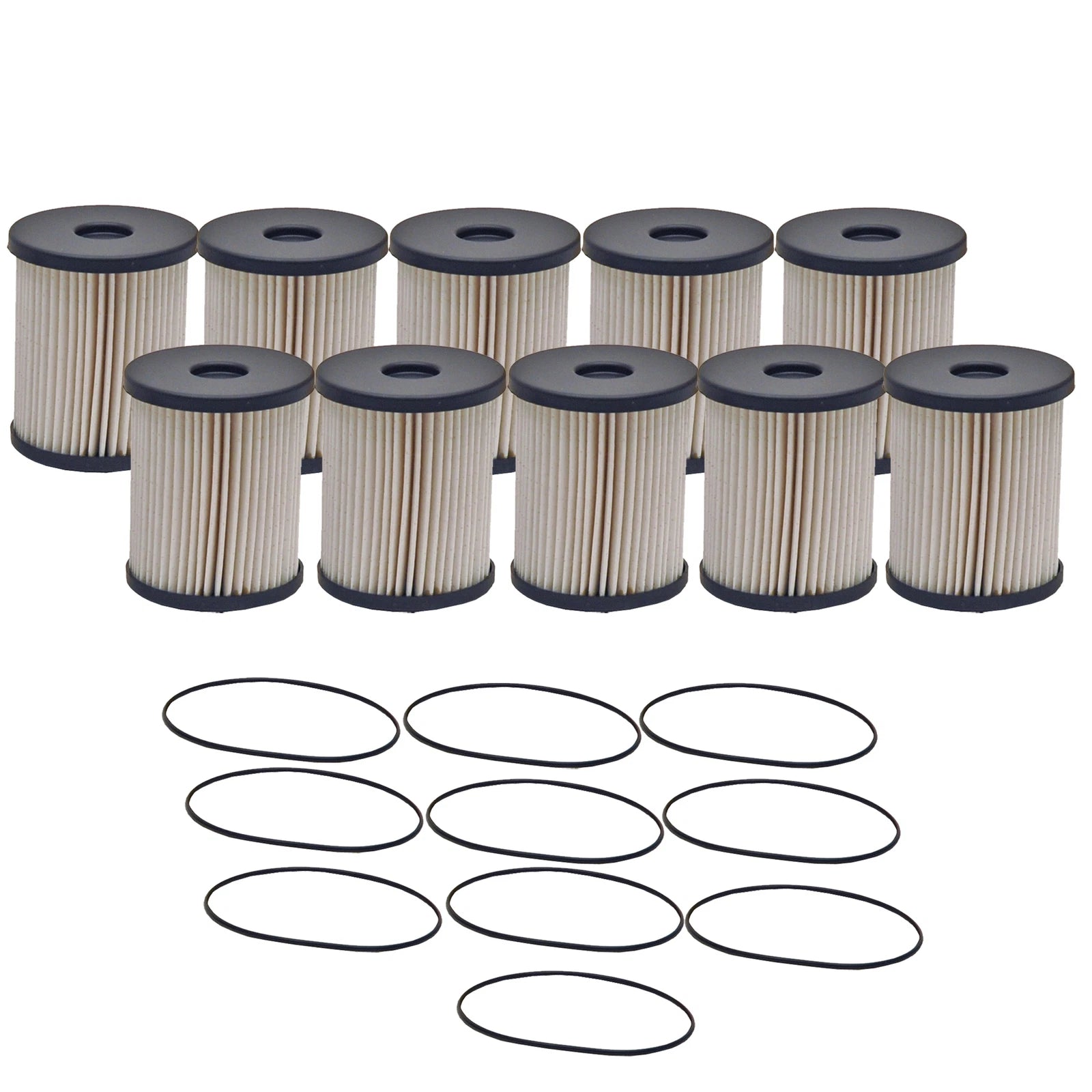 Set of 10 Engine Oil Filters for Dodge Ford Hino Peterbilt Thomas L6