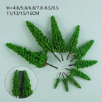 Set of 10 Pine Model Trees for Train-Railroad Diorama Scenery