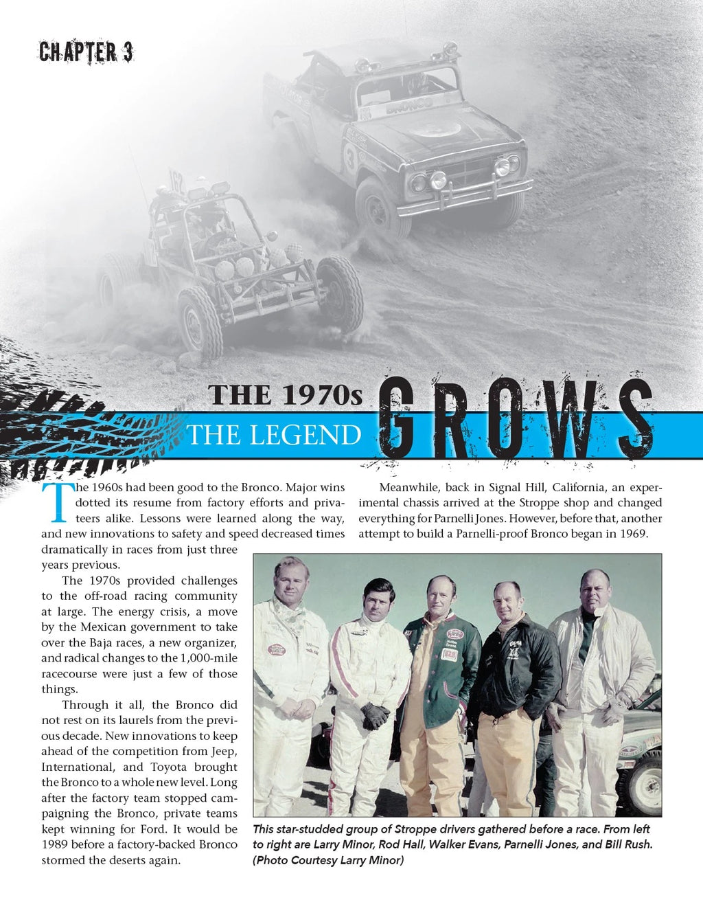 Bronco Racing Book for Ford Bronco (1966-2023)