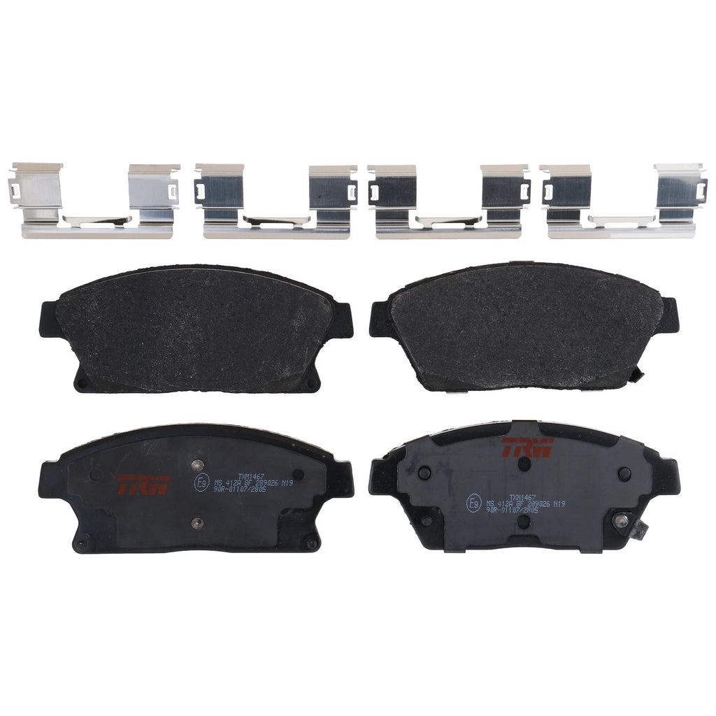 Set of 4 Disc Brake Pads for Buick Encore (2013–2017)