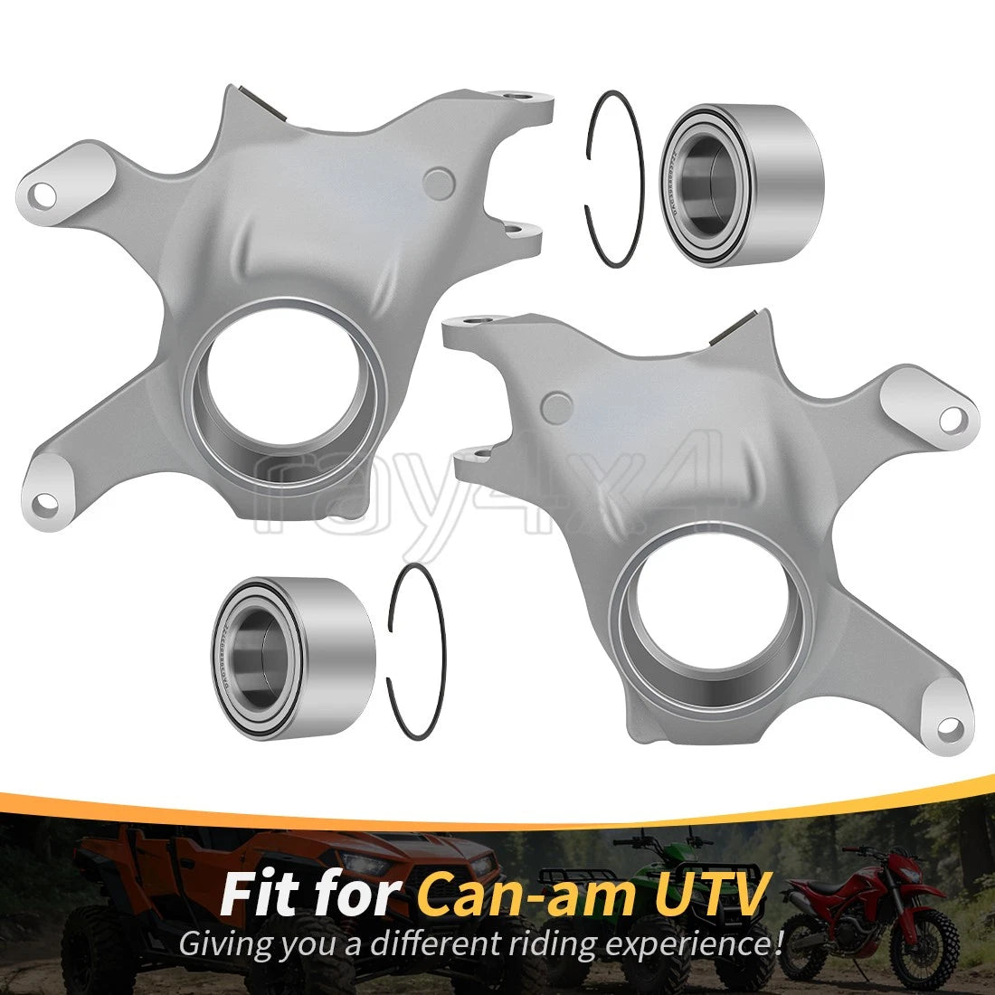 Steering Knuckle w/Bearing for Can-am Maverick X3 R Turbo (2017–2021)