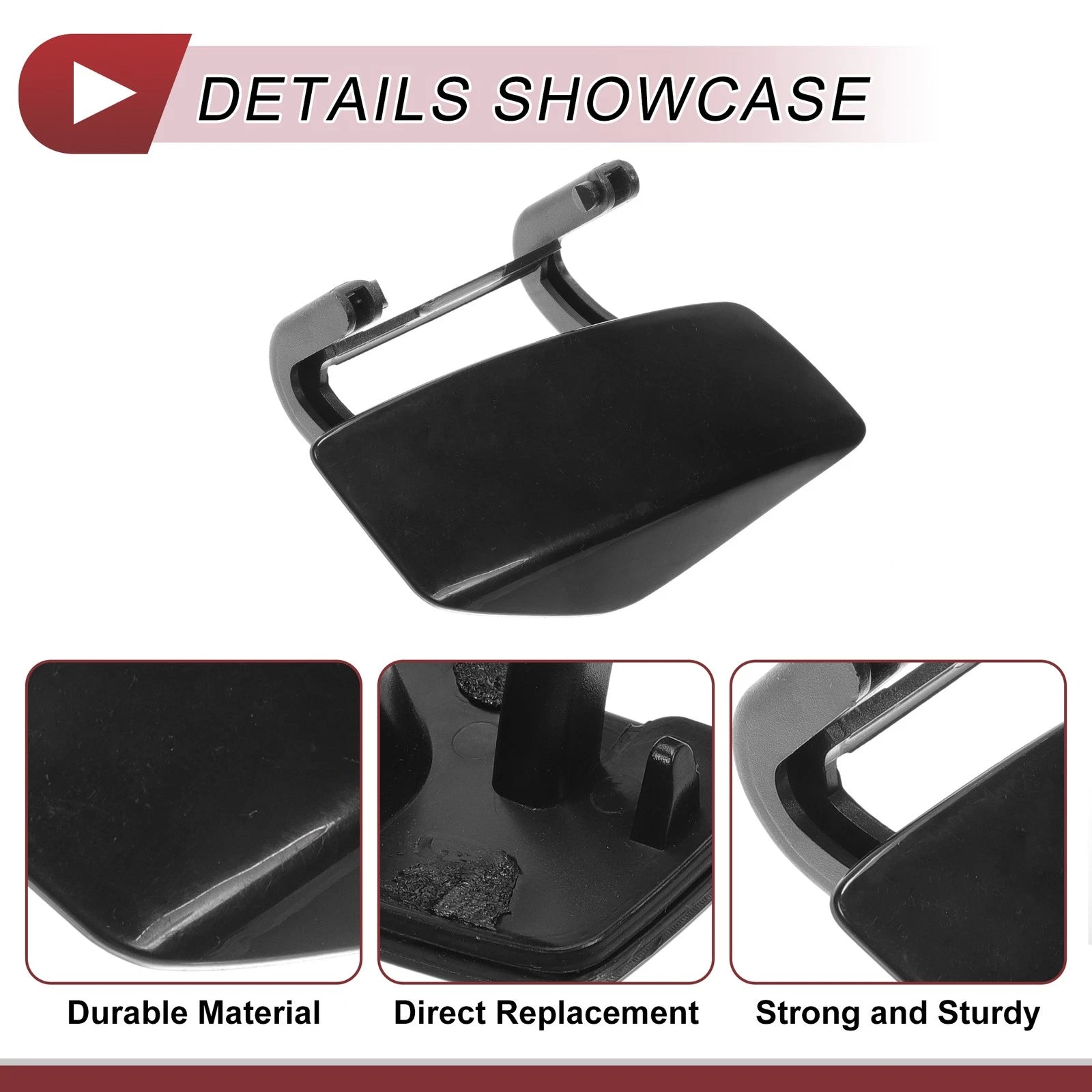 Washer Nozzle Cover Cap for Mercedes-Benz CLA250 (2014–2019) Unpainted