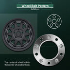 Set of 4 Wheel Spacers 5x150 1" 14x1.5 for Lexus LX470 (1998–2007) Toyota Tundra (2001)
