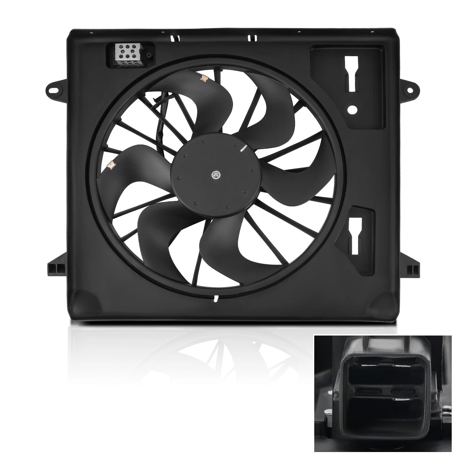 Cooling Fan Assembly for Jeep Wrangler JK (2007–2011) 55056642AC