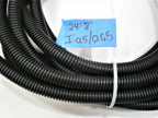 Corrugated Conduit Flex Tubing 24' 8" L x 0.50" ID for Electrical Wiring