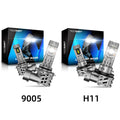 Set of 2 9005 H11 LED Headlight Bulbs for Toyota Camry (2007–2017)