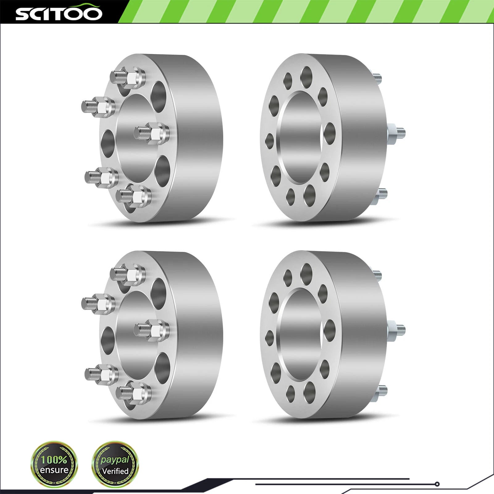 4X 2" Wheel Spacers 5x4.75 for Chevrolet Corvette Camaro GMC