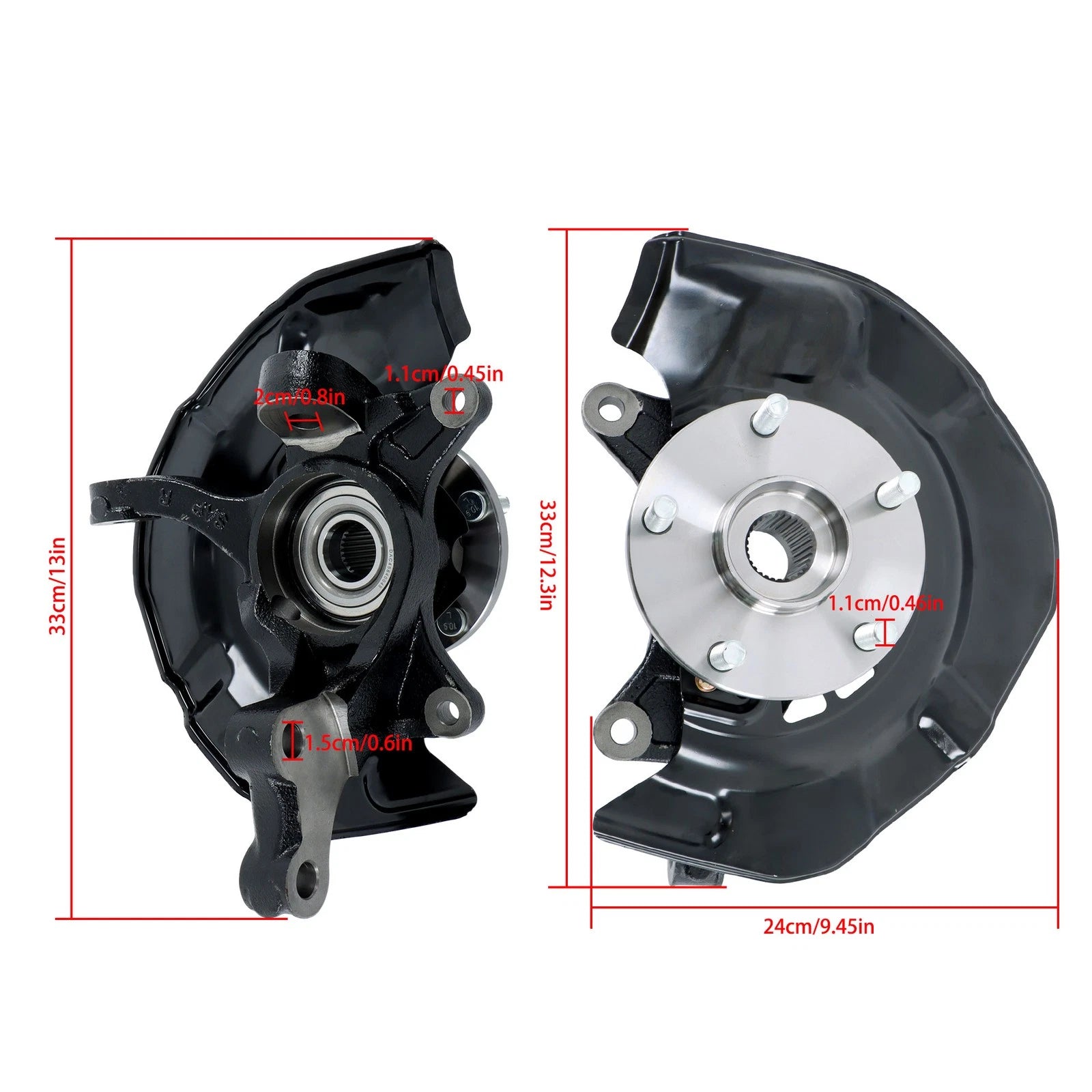 Front Right Steering Knuckle & Wheel Bearing Hub Assembly for Lexus ES350 (2007-2012)