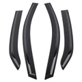 Set of 4 Window Visors for Toyota Corolla (2014–2019) Black