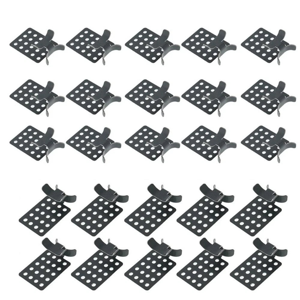 25 Pc Aluminum Heat Cable Roof Clip for Securing Heat Tape (Universal)
