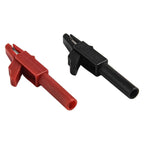 Set of 4 Clips Crocodile Clamp for Wires Banana Connector