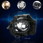 Bumper Fog Lights with Switch & Bulb for Nissan Altima (2007–2009)