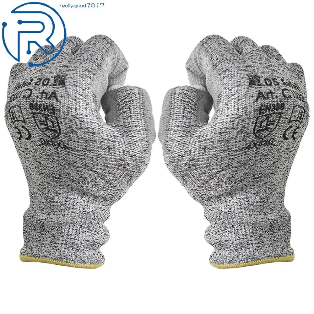 Safety Grip Work Gloves Cut Resistant Non-Slip PU Coated