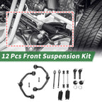12 Pcs Front Upper Control Arms for Ford Ranger (1998–2011) No.K80052/K80054