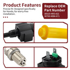 Ignition Coil & Spark Plug for Honda Foreman 500 TRX 500 (2005-2014)