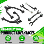 Front Rear Camber Arm & Traction Rod for Nissan 350Z Infiniti G35 (2003–2009)