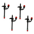 Pencil Fuel Injector Set of 4 for John Deere 210LE 310E 310G 310SE 310SG