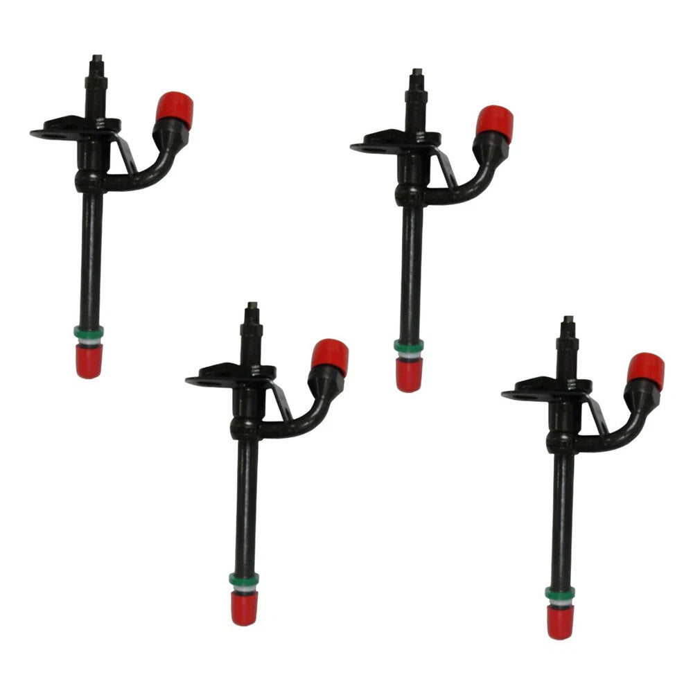 Pencil Fuel Injector Set of 4 for John Deere 210LE 310E 310G 310SE 310SG