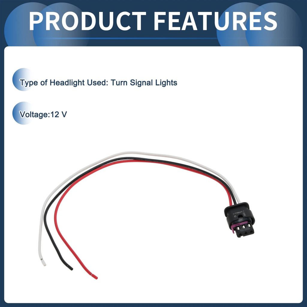 Headlight Wiring Harness Assembly for Dodge Durango (2021–2024) No.68433778AF