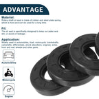Set of 5 Oil Seal Rotary Shaft Seal NBR Rubber 30x62x12mm