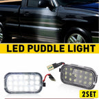 4X Side Mirror LED Puddle Light Assembly for Chevy Silverado (2014–2019) 15874999