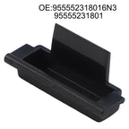 Glass Case Switch Button for Porsche Cayenne (2003–2010) OEM, Black ABS