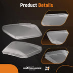 Headlight Lens Cover for Mazda CX-7 (2007–2012) Left Right Polycarbonate