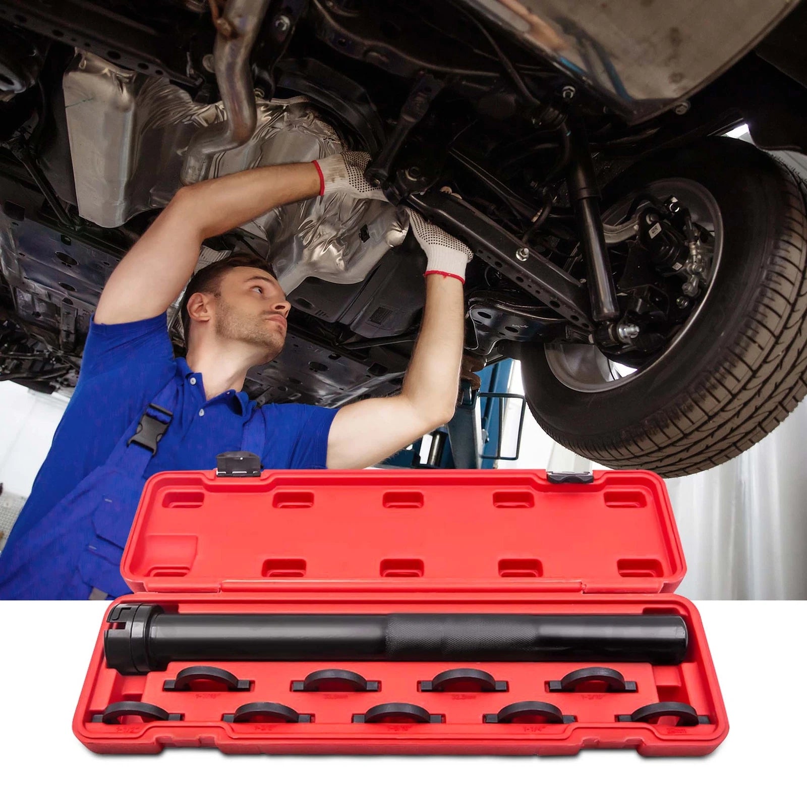 Tie Rod Tool Kit for Automotive Use (1/2'' Drive, 33.6mm)