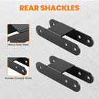 2X 2" & 3" Rear Lift Shackle for Chevy S10 S15 GMC Sonoma 4WD (1982–2004)