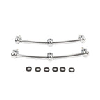 Chrome Front Mudguard Side Spear Trim for Harley Softail FLST (1986–2017)