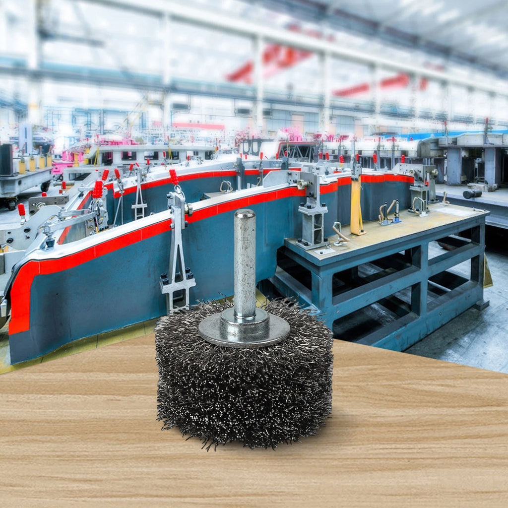 Brush Steel Wire Brush for Metal Rust Removal (50x25mm)
