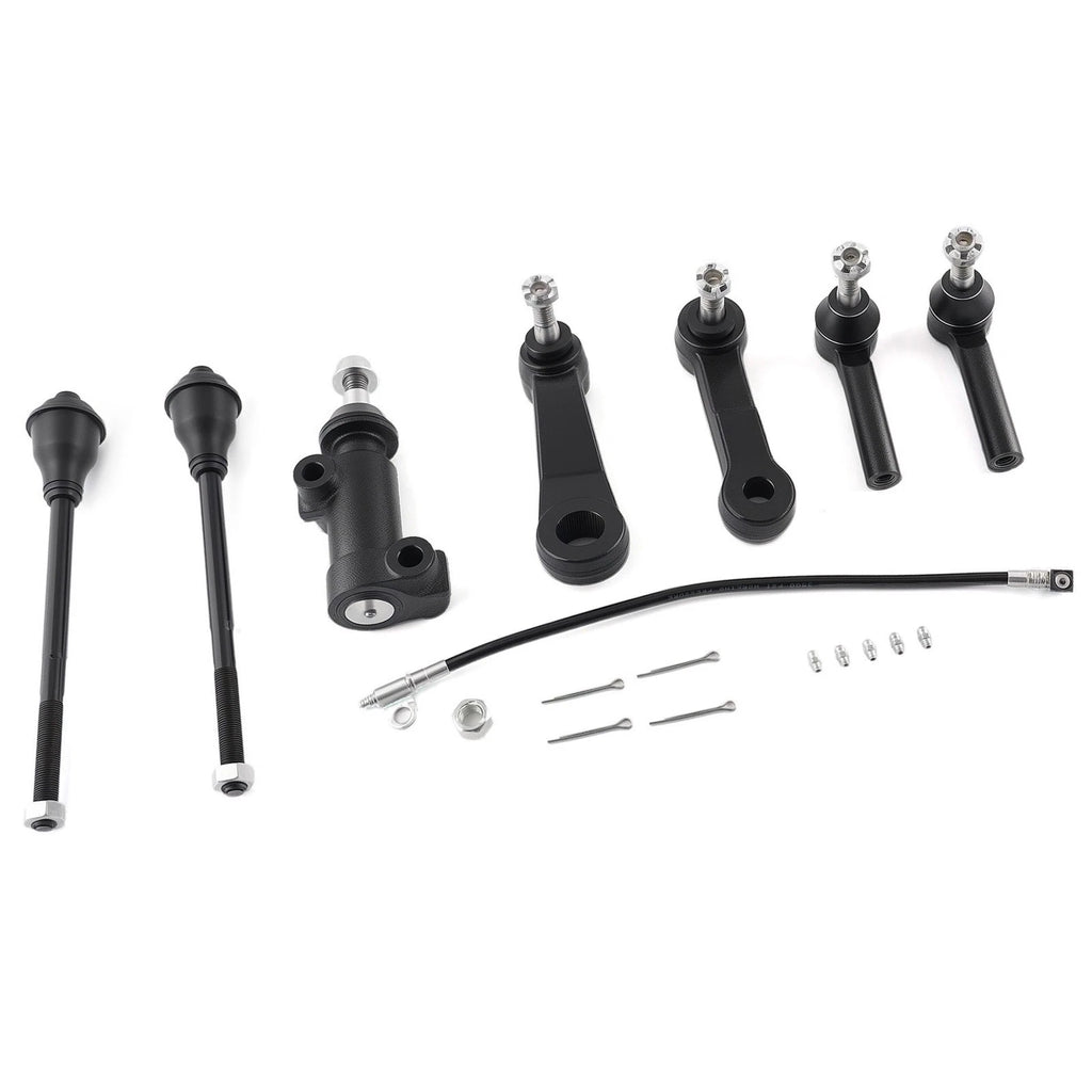 7pcs Front Tie Rod Pitman Idler Arms Kit for GMC Sierra Silverado 2500 (2001–2004)