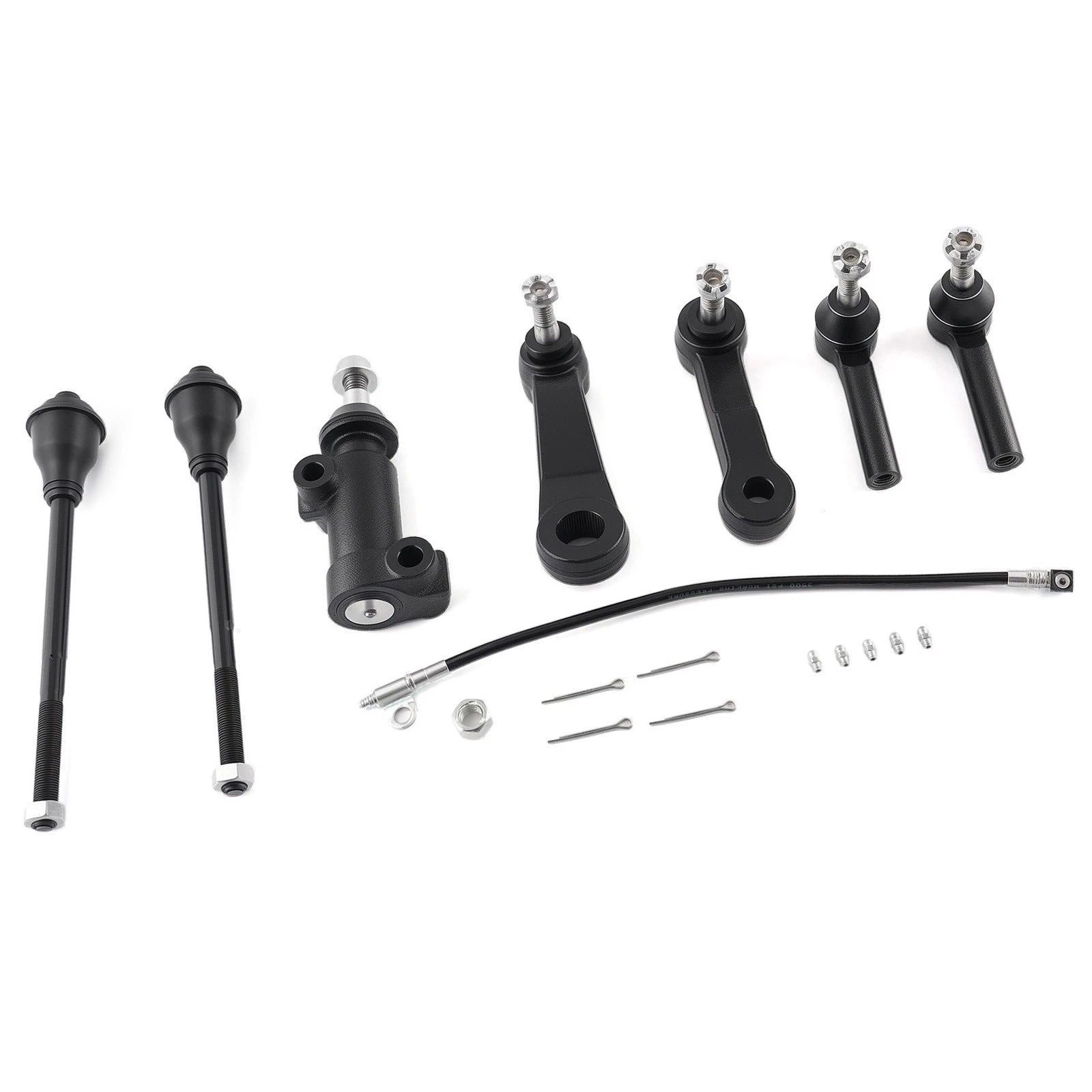 7pcs Front Tie Rod Pitman Idler Arms Kit for GMC Sierra Silverado 2500 (2001–2004)