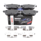 Set of 4 Bosch QuietCast Rear Ceramic Brake Pads for CT200h Vibe tC xB Corolla Prius (2011–2015)