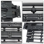 Front Bumper Upper Grille for Silverado 1500 (2019–2022) Black