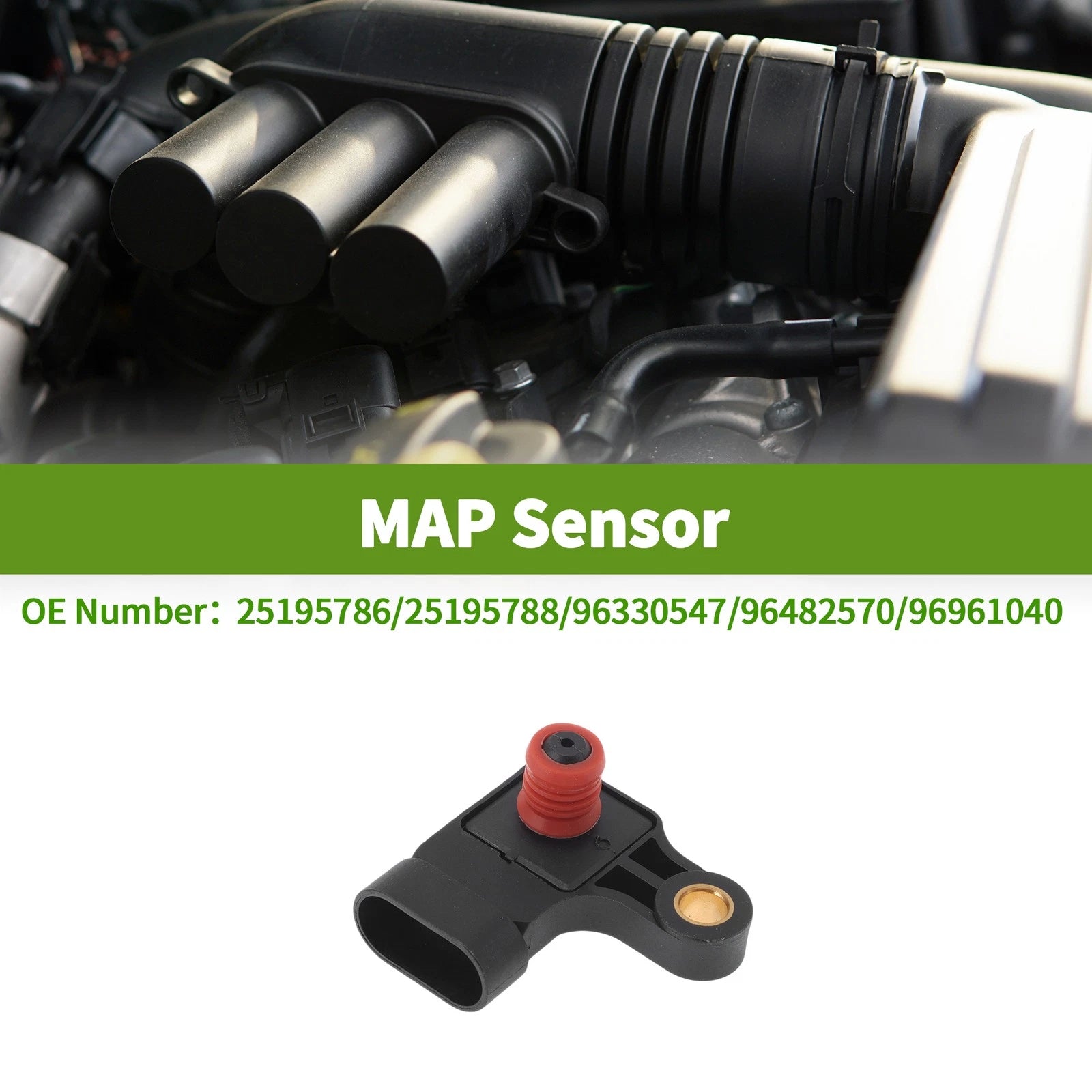 MAP Sensor No. 25195786 for Chevrolet Optra (2003–2007)