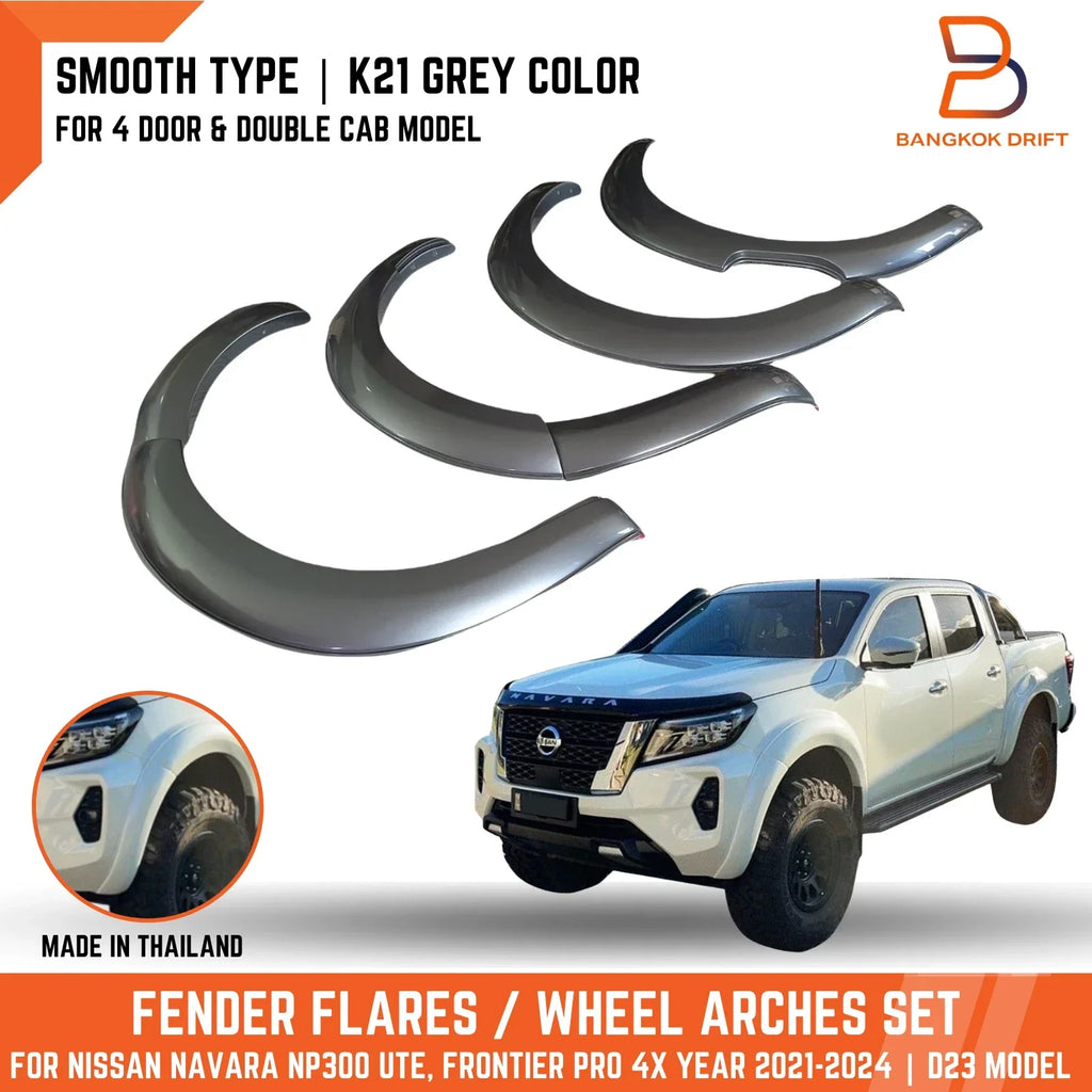 6" Fender Flares for Nissan Navara (2021-2023)