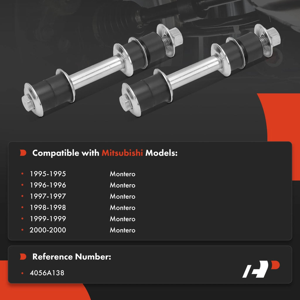 2X Rear Side Sway Bar Link for Mitsubishi Montero (1995-2000)