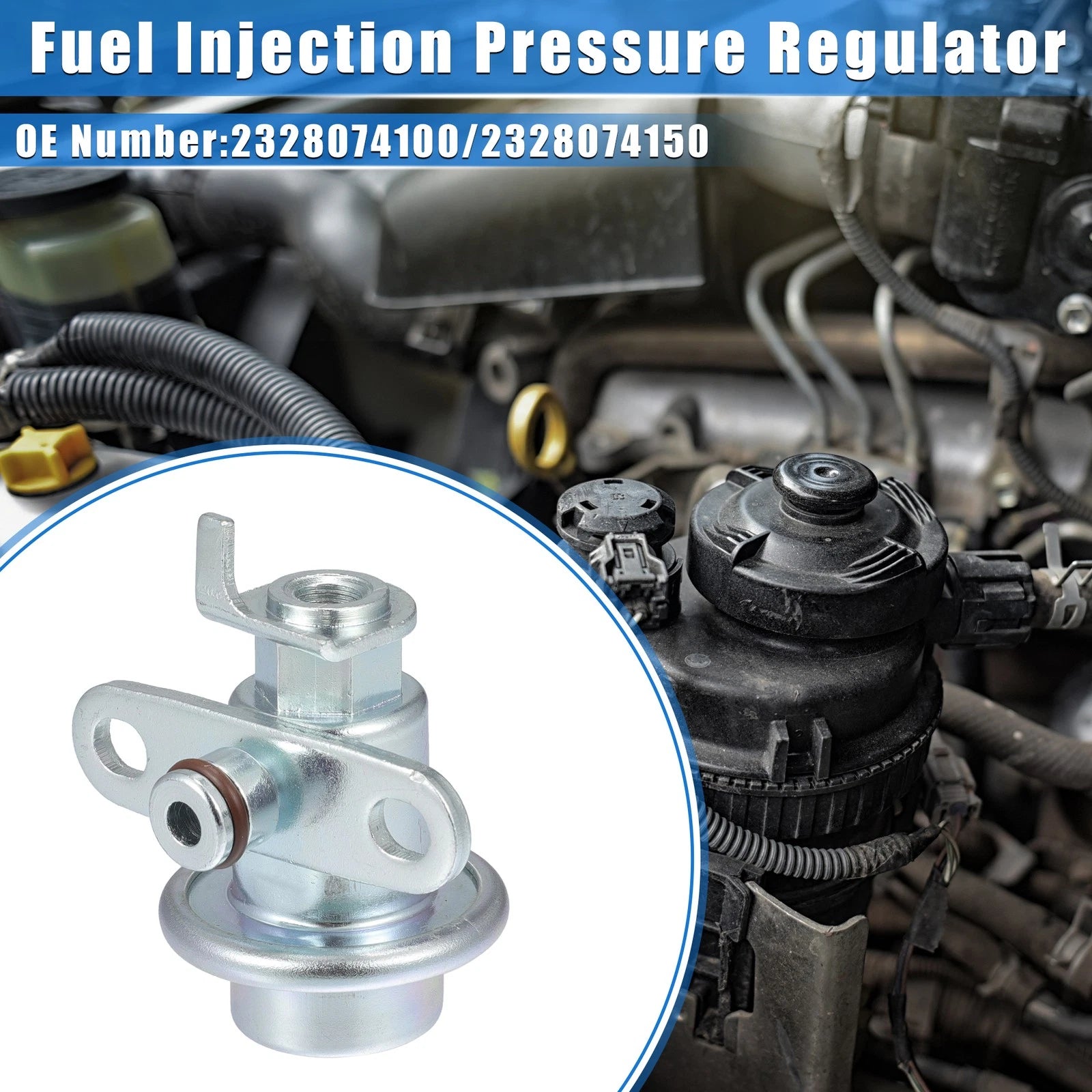 Fuel Injection Pressure Regulator No. 23280-74100 for Toyota Camry Celica MR2 (1992–2006)
